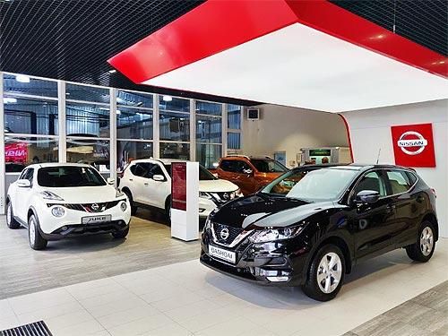 NISSAN Automotive showroom