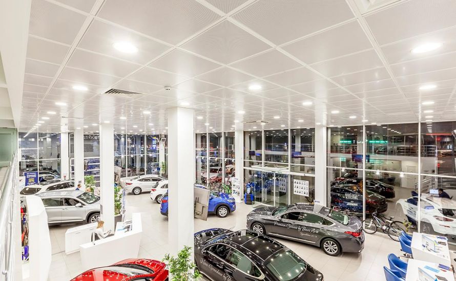 HYUNDAI Automotive showroom