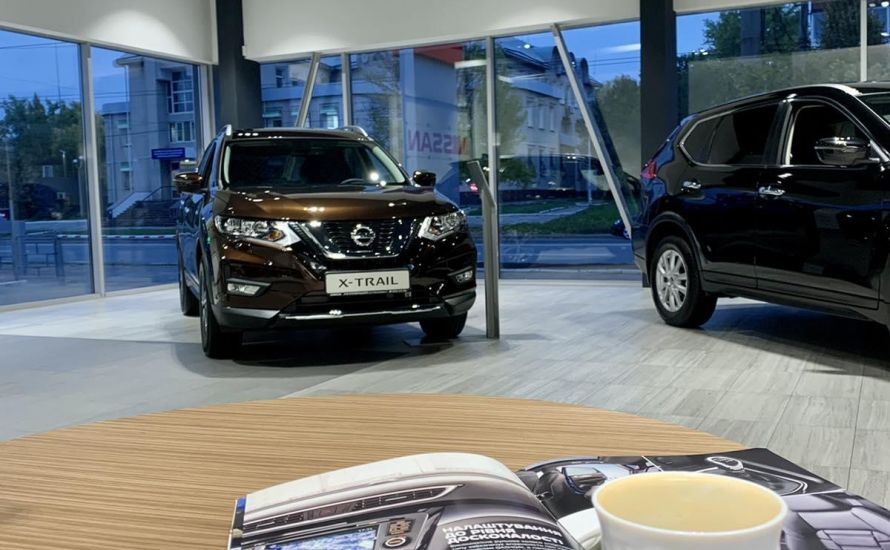 NISSAN Automotive showroom