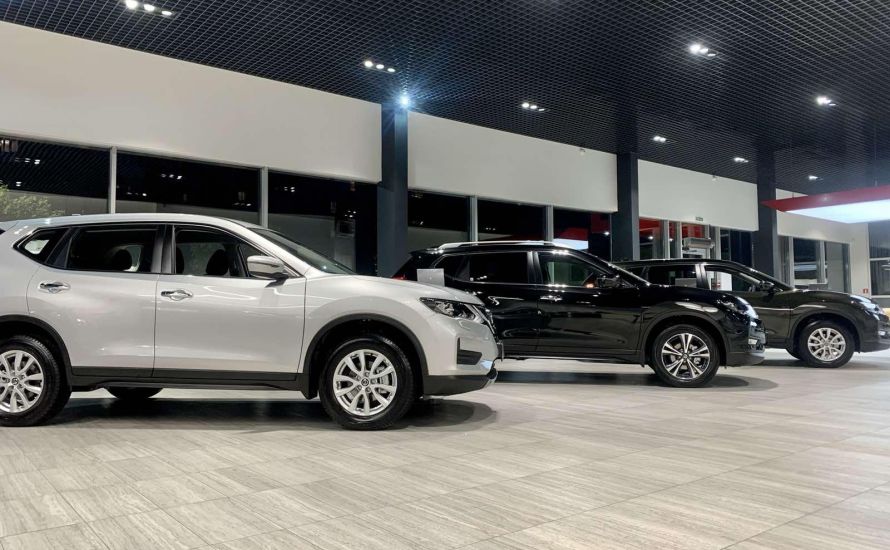 NISSAN Automotive showroom